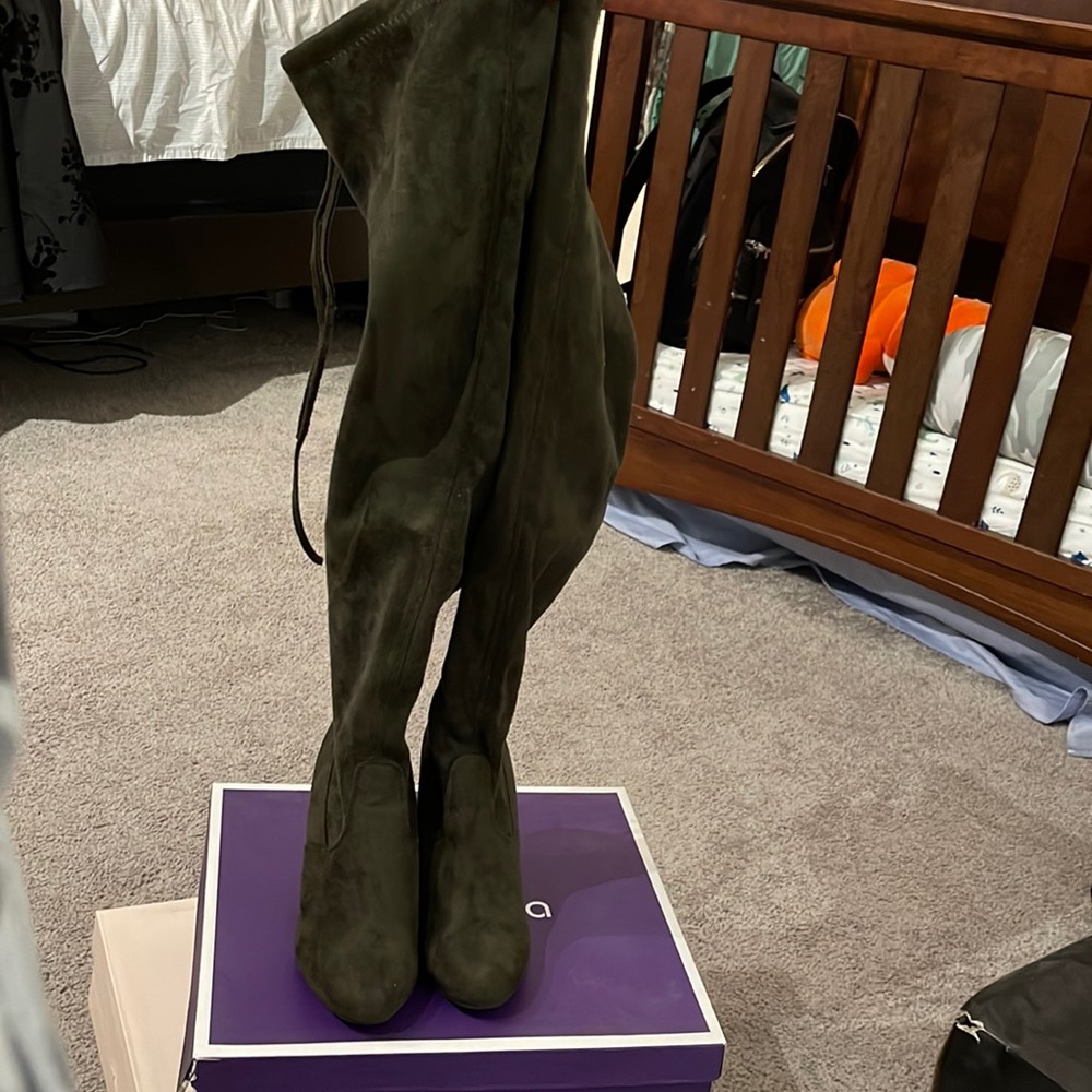 Knee high boots